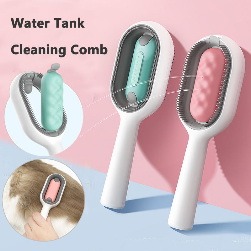 Petnki 4-in-1 Water Tank Pet Grooming Brush