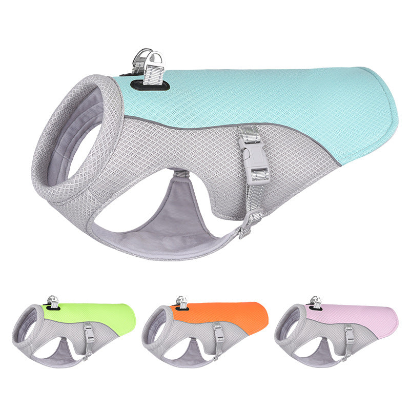 Summer dog cooling vest sizes for small to large dogs