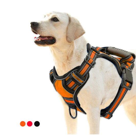 Petnki No-Pull Reflective Breathable Dog Harness Vest
